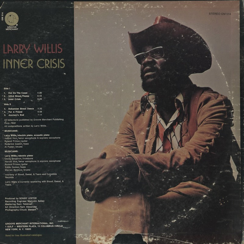 Larry Willis / ラリー・ウィリス / Inner Crisis (GM514)