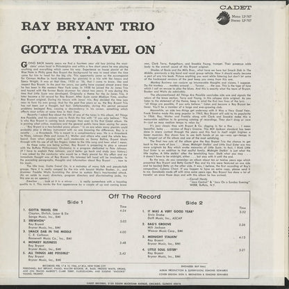 Ray Bryant / レイ・ブライアント・トリオ / Gotta Travel On (LPS-767)