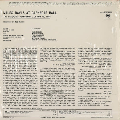 Miles Davis / マイルス・デイヴィス / At Carnegie Hall ( PC8612 )