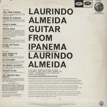 Laurindo Almeida / ローリンド・アルメイダ / Guitar From Ipanema (ST 2197)