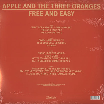 Apple & The Three Oranges / アップル＆スリー・オレンジ / Free And Easy : The Complete Works 1970-1975 -2LP (NA5093LP)