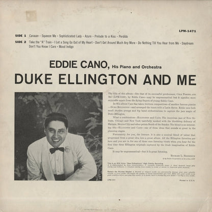 Eddie Cano / エディ・カノ / Duke Ellington And Me (LPM-1471)