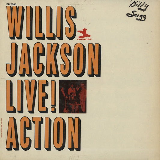 Willis Jackson / ウィリス・ジャクソン / Live! Action (PR 7380)