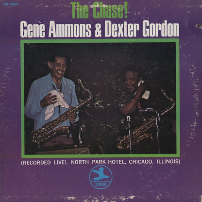 Gene Ammons & Dexter Gordon / ジーン・アモンズ　デクスター・ゴードン / The Chase! (PR10010)