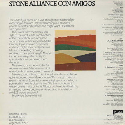 Stone Alliance / ストーン・アライアンス / Con Amigos (PMR-015)