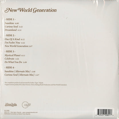 New World Generation / ニュー・ワールド・ジェネレーション / NWG -2LP / NA 5089