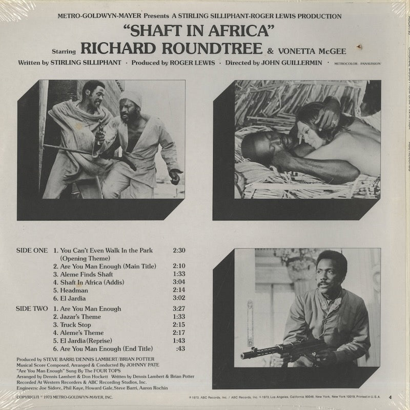 Shaft In Africa -OST / シャフト・イン・アフリカ / Music: Johnny Pate (ABCX-793)