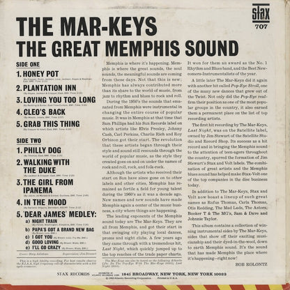 The Mar-Keys / マーキーズ / The Great Memphis Sound (STAX707)