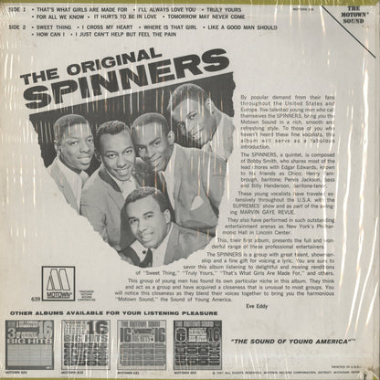 The Spinners / スピナーズ / The Original Spinners (MS639)