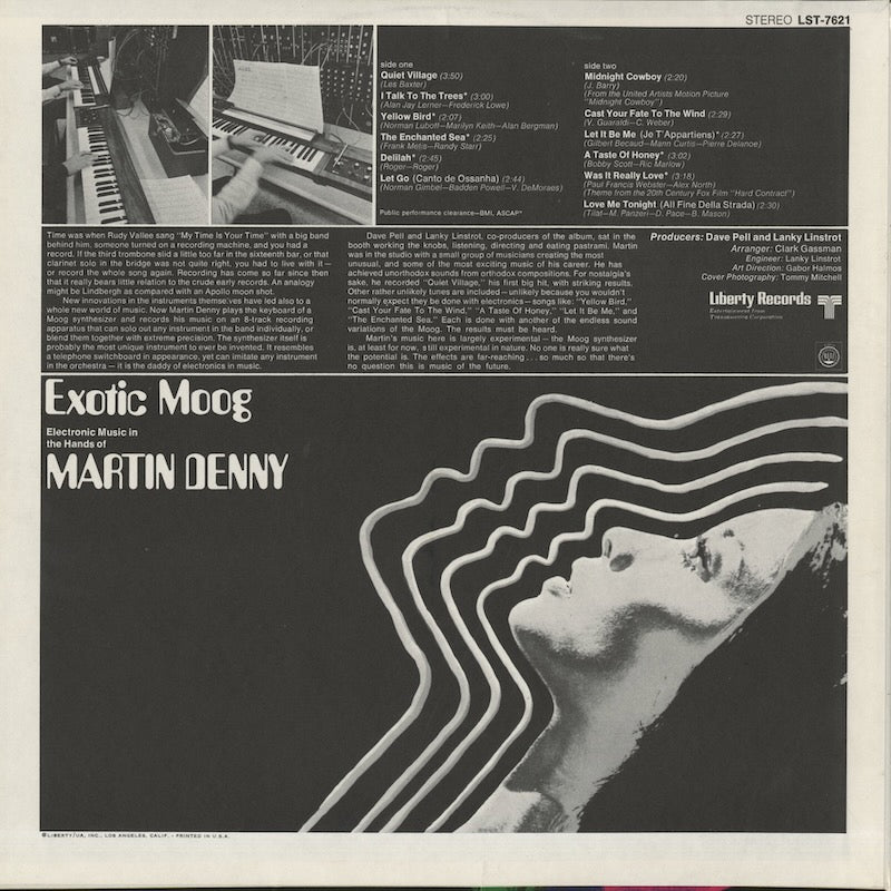 Martin Denny / マーチン・デニー / Exotic Moog ( LST-7621 )