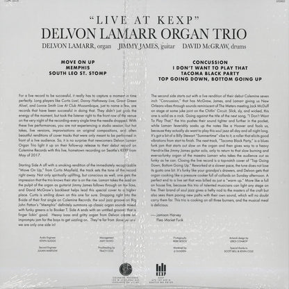 Delvon Lamarr Organ Trio / デルヴォン・ラマー・オルガン・トリオ / Live At KEXP! / CLMN 12020