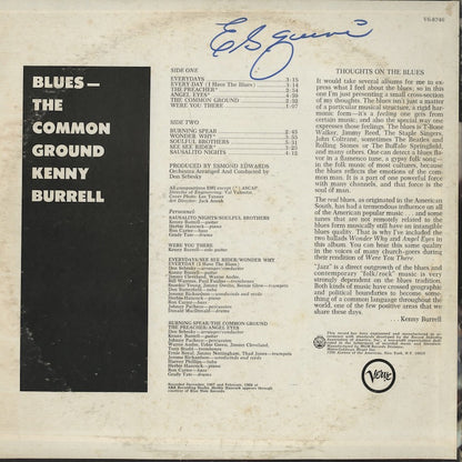 Kenny Burrell / ケニー・バレル / Blues The Common Ground (V6-8746)