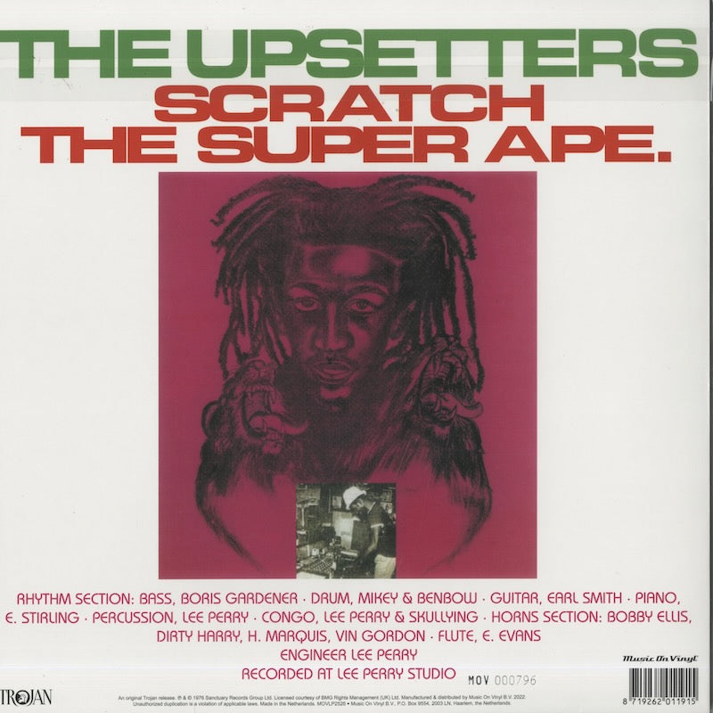 Lee Perry / リー・ペリー / Scratch The Super Ape - 180g Audiophile
