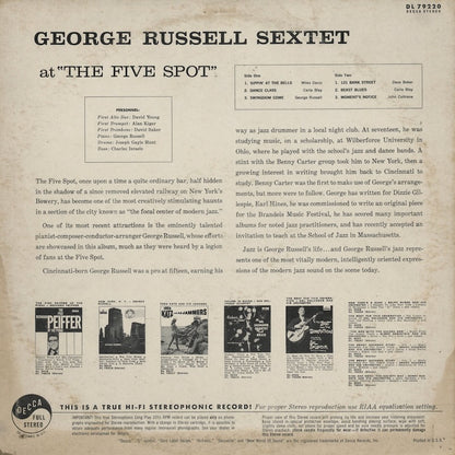 George Russell / ジョージ・ラッセル / At The Five Spot (DL79220)