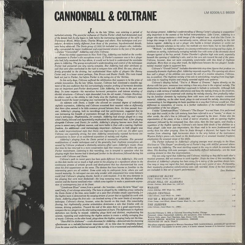 Cannonball & Coltrane ジャズレコード LP - 洋楽