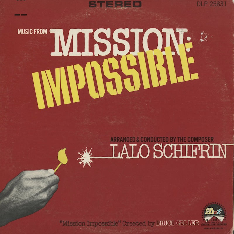 Lalo Schifrin / ラロ・シフリン / Music From Mission Impossible (DLP 25831)