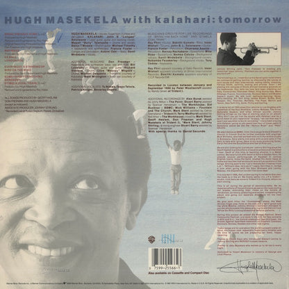 Hugh Masekela / ヒュー・マセケラ / Tomorrow (9 25566-1)