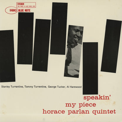 Horace Parlan / ホレス・パーラン / Speakin My Piece ( BNJ71033 )