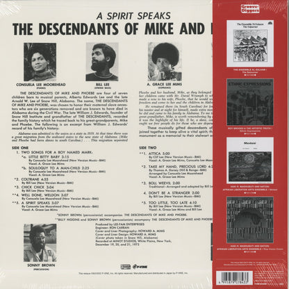 The Descendants Of Mike and Phoebe / A Spirit Speaks (PLP-7843)