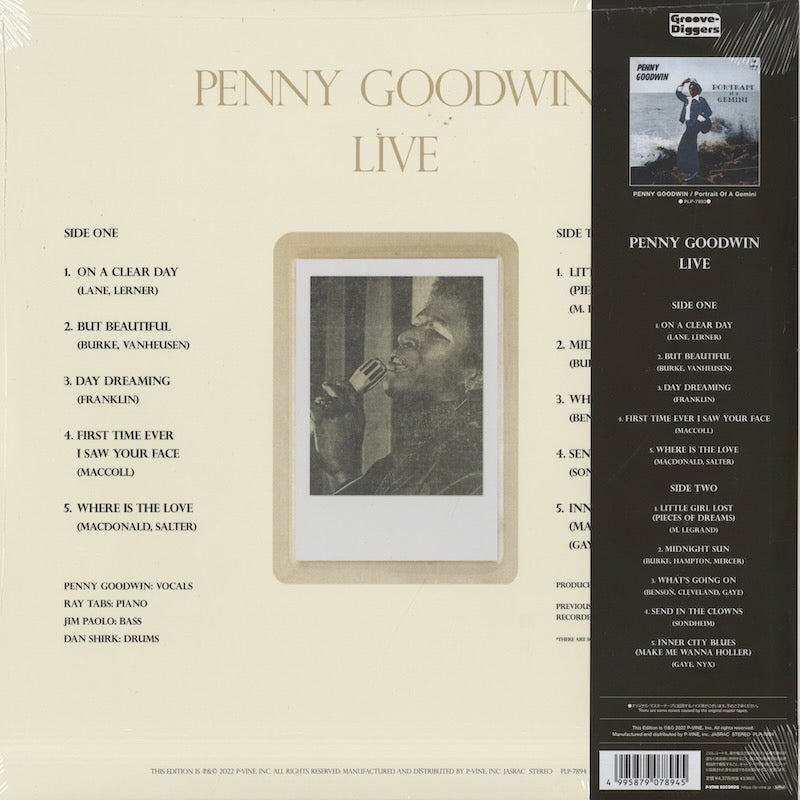 Penny Goodwin / ペニー・グッドウィン / Live (PLP 7894)