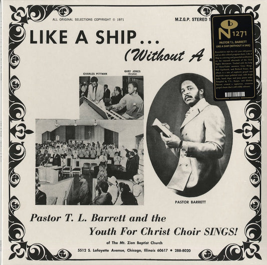 Pastor T.L. Barrett / T.L. バレット / Like A Ship...(Without a Sail) (NUM1271)
