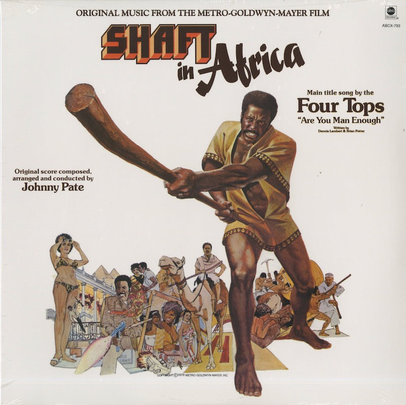 Shaft In Africa -OST / シャフト・イン・アフリカ / Music by Johnny Pate (793)