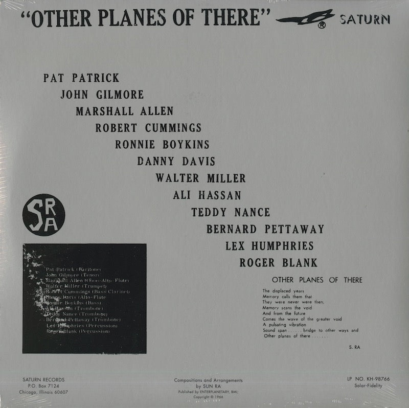 Sun Ra / サン・ラ / Other Planes Of There (98766)
