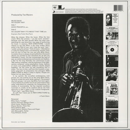 Miles Davis / マイルス・デイヴィス / In A Silent Way (180g) (88875119413)