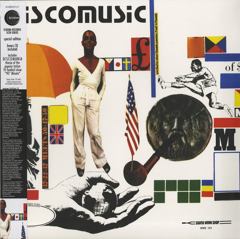 Piero Umiliani / ピエロ・ウミリアーニ / Discomusic -LP+CD (SCEB959 LP)