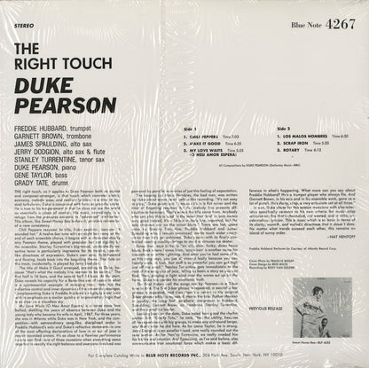 Duke Pearson / デューク・ピアソン / The Right Touch (4267)