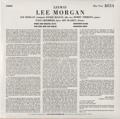 Lee Morgan / リー・モーガン / Lee Way (4034)