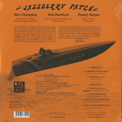 Jazzberry Patch / ジャズベリー・パッチ / Jazzberry Patch (JAZZR-017)