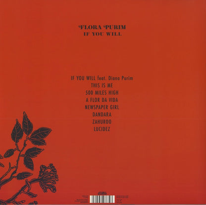 Flora Purim / フローラ・プリム / If You Will (Clear Vinyl) (STRUT271LP)