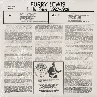 Furry Lewis / ファーリー・ルイス / In His Prime 1927-1928 (1050)