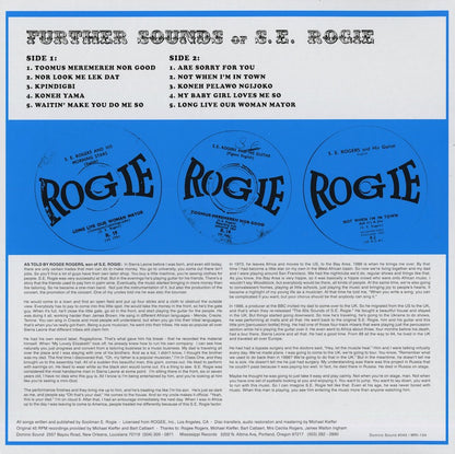 S.E. Rogie / S.E. ロギー / Further Sounds of S.E. Rogie (MRI-134)