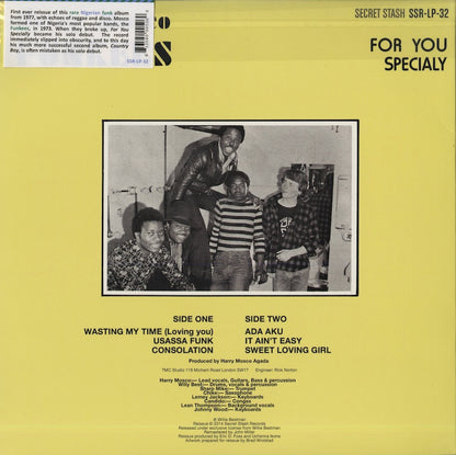 Harry Mosco / ハリー・モスコ / For You Specialy (SSR-LP-32)