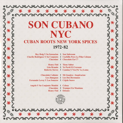 Son Cubano NYC / Cuban Roots New York Spices 1972-82 -2LP (HJRLP10)