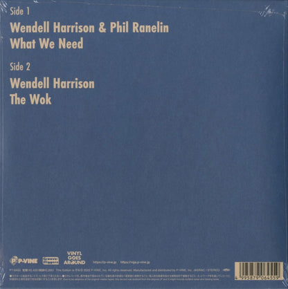 Wendell Harrison & Phil Ranelin / ウェンデル・ハリスン＆フィル・ラネリン / What We Need / The Wok -7 (PCD93739)