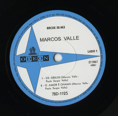 Marcos Valle / マルコス・ヴァーリ / Os Grilos / O Amor É Chama / É Preciso Cantar / Batucada Surgiu -EP  (PROT-7029)