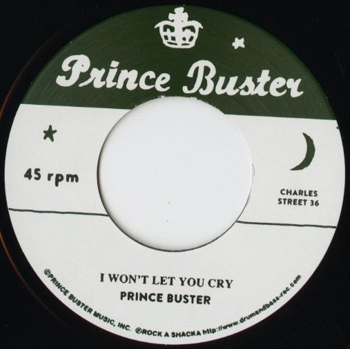 Prince Buster / プリンス・バスター / I Won't Let You Cry / I'm Sorry -7 (RSPB7-012)