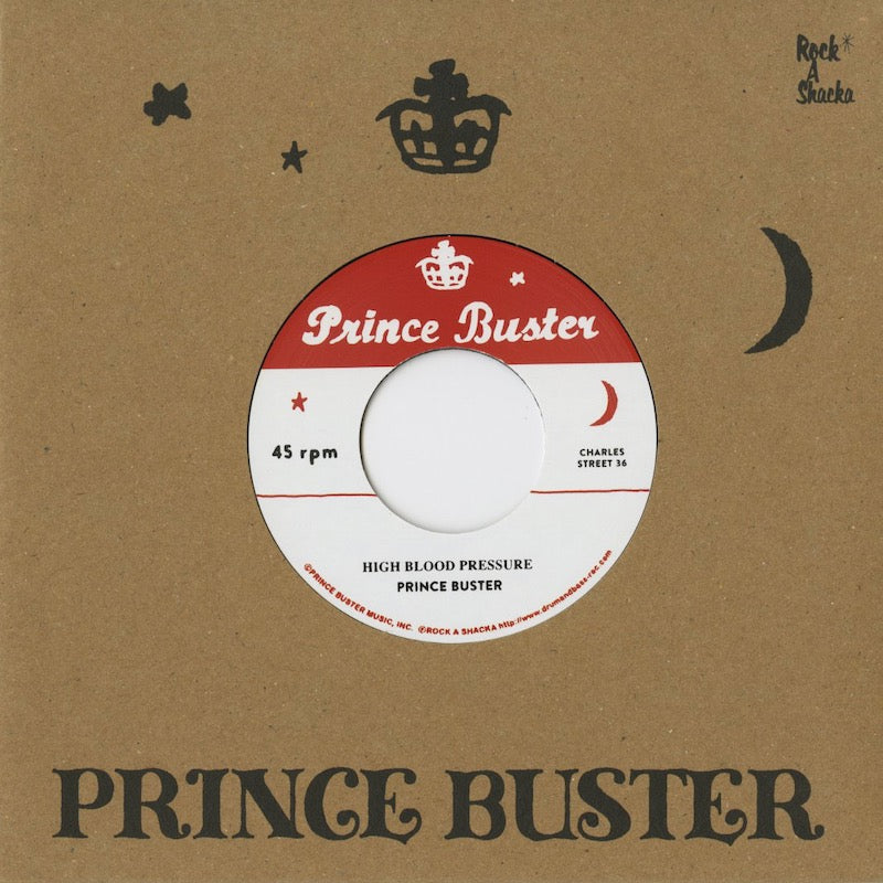 Prince Buster / プリンス・バスター / High Blood Pressure / Raindrops Falling -7 (RSPB7-009)
