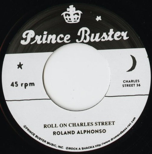 Roland Alphonso / ローランド・アルフォンソ / Roll On Charles Street / Raining Outside -7 (RSPB7-010)