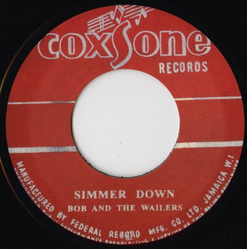 The Wailers / ウェイラーズ / Simmer Down / How Many Times -7 (RSCS7-004)