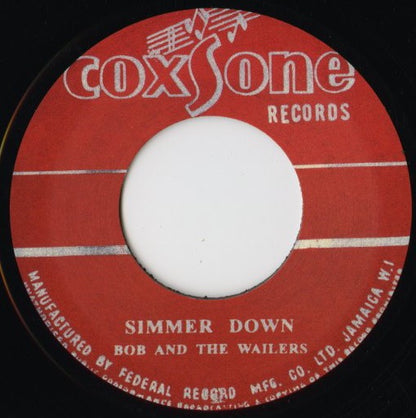 The Wailers / ウェイラーズ / Simmer Down / How Many Times -7 (RSCS7-004)