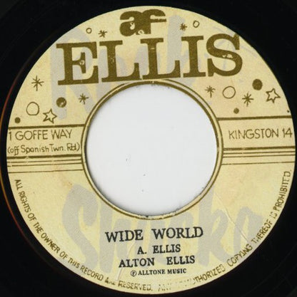 Alton Ellis / アルトン・エリス / Wide World / Dedidcation -7 (DB010)