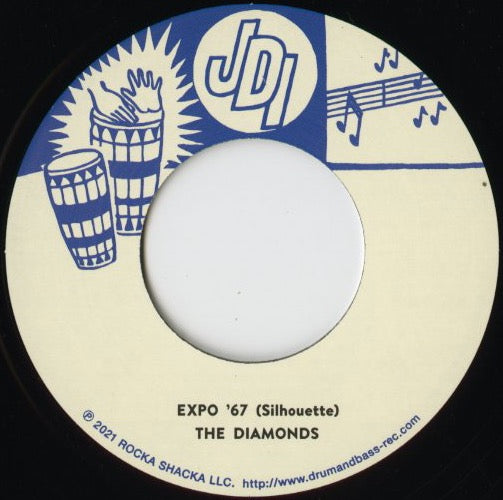The Diamonds / ダイアモンズ / Look Away / Expo '67 (Silhouette) -7 (RS7-006)