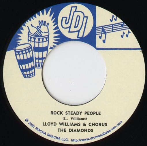 Lloyd Williams & The Diamonds / ロイド・ウィリアムズ＆ダイアモンズ / Rock Steady People / Make Yourself Comfortable -7 (RS7-004)