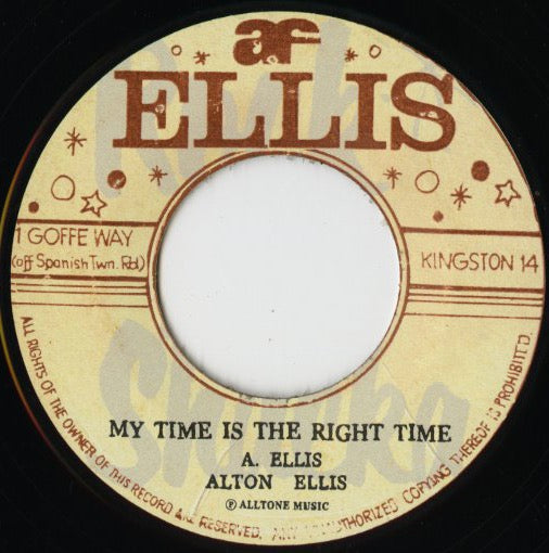 Alton Ellis / アルトン・エリス / My Time Is The Right Time / If I Had The Right -7 (DB011)