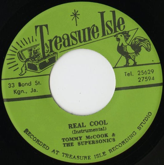 The Crystals『Kiss That Girl / Real Cool』JPN Treasure Isle 7inch（T031）スウィート・ロックステディ 復刻盤 back