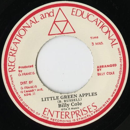 Billy Cole / ビリー・コール / Little Green Apples / Mystic Mood -7